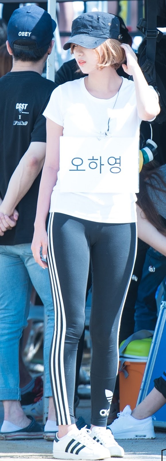쫄바지 입은 오하영 | 인스티즈