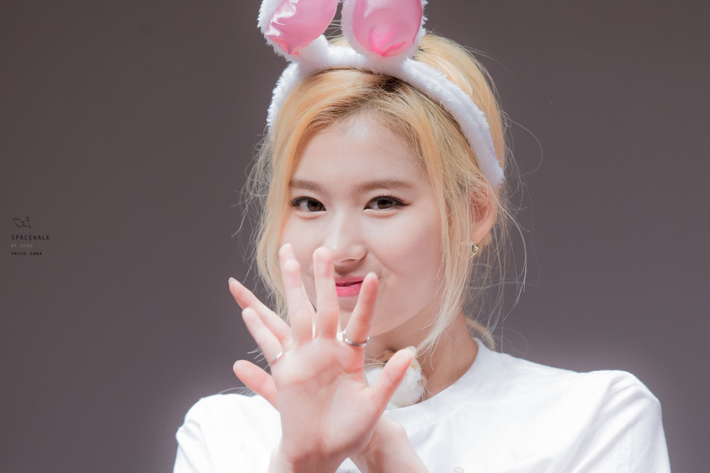 토끼 머리띠 트와이스 사나 | 인스티즈