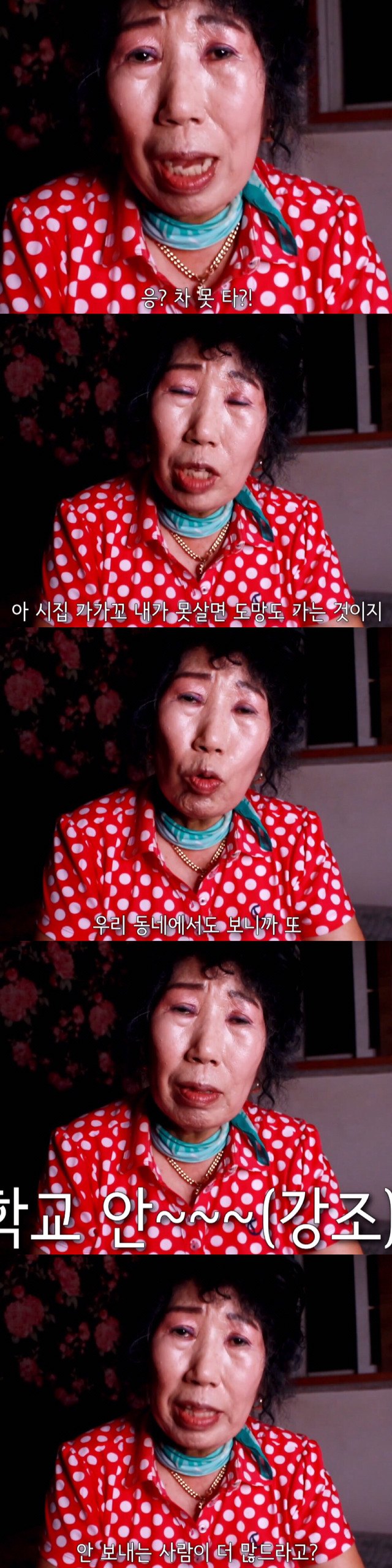 박막례 할머니의 무서운 이야기 (feat. 눈물한방울) | 인스티즈