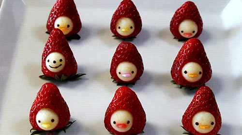 [움짤] [데이터주의] 여자친구에게 사랑받는 귀여운 간식 만들기 | 인스티즈