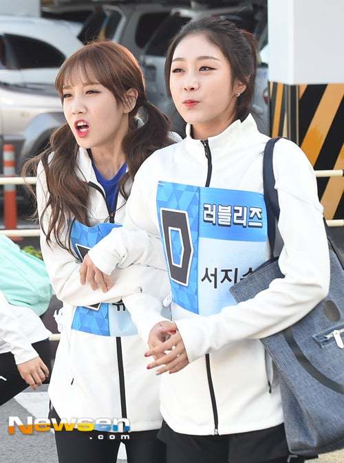 아육대 러블리즈 지애 사진,움짤 | 인스티즈