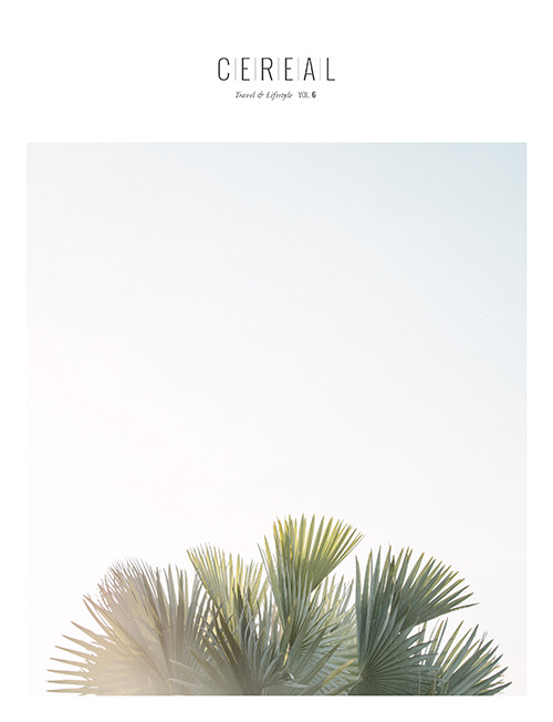심플한 디자인의 잡지 - Cereal Magazine | 인스티즈