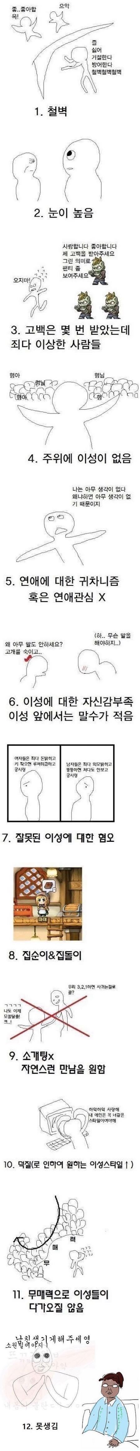 솔로인 12가지 이유.jpg | 인스티즈