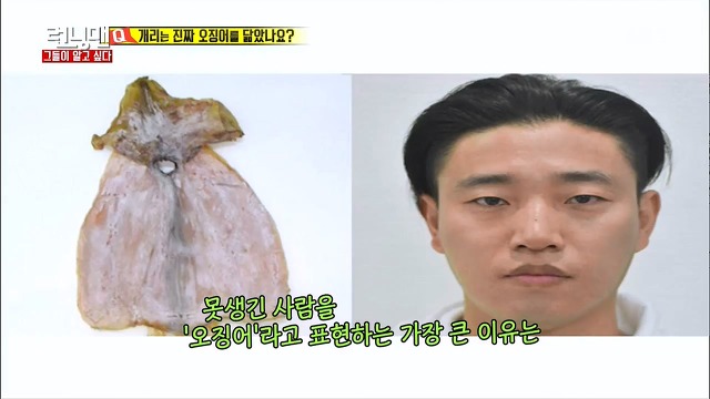 개리는 진짜 오징어를 닮았나요? | 인스티즈