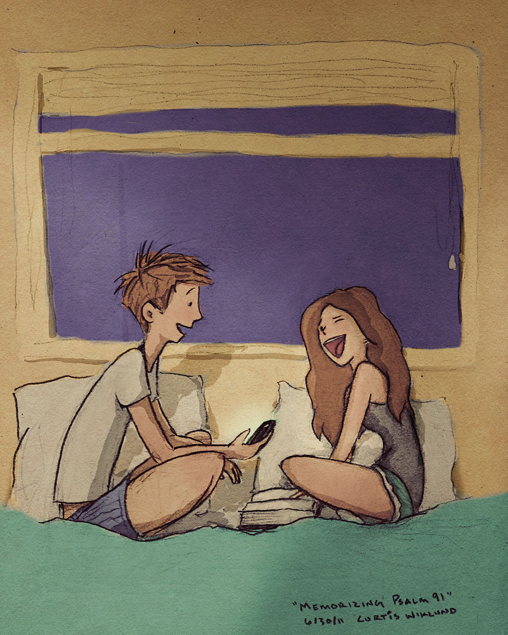 아내와의 매일매일을 365일 동안 그린 남자 | 인스티즈