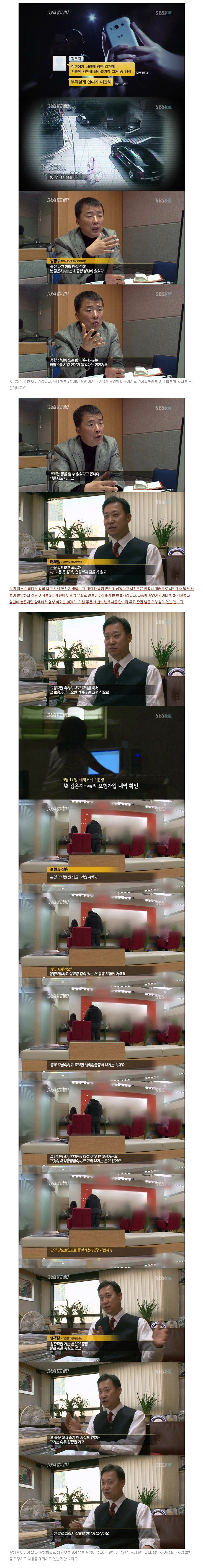 그것이 알고싶다 레전드 - 둘만의 방, 16시간의 진실 | 인스티즈
