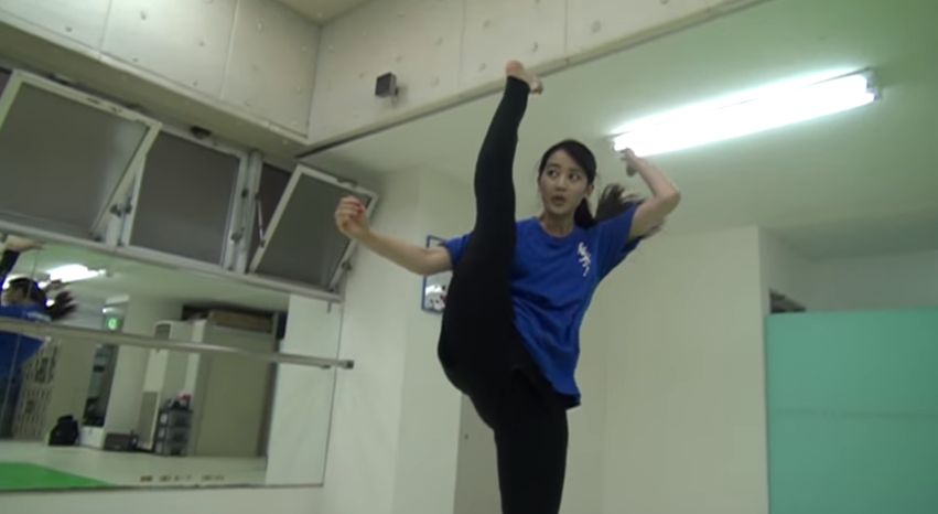 발차기하는 처자 | 인스티즈