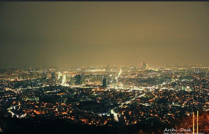 대한민국 야경 투탑 서울타워야경vs황령산 야경 | 인스티즈