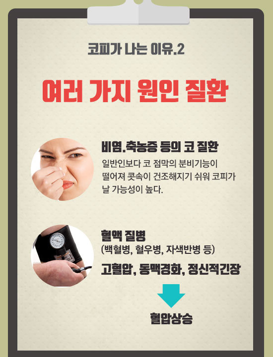 코피가 자주 나는 이유, 응급처치와 예방법 | 인스티즈