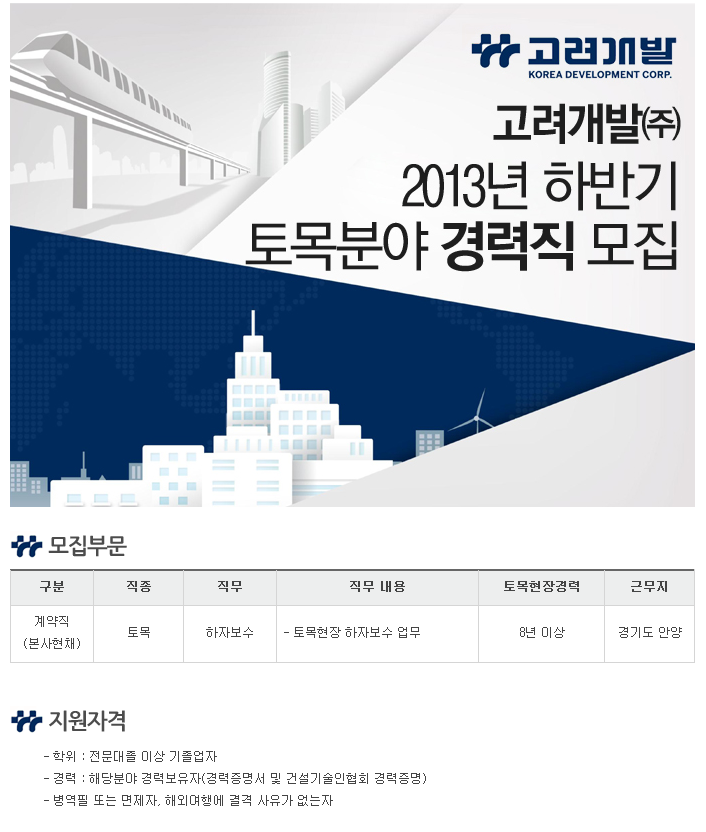 고려개발(주) 이미지