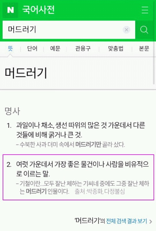 머드러기 이미지