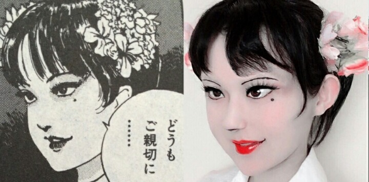 이토 준지 코스프레女.gif | 인스티즈