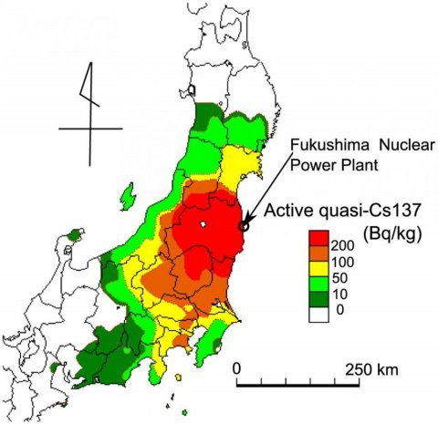 여러 가지 일본 방사능 지도.jpg | 인스티즈