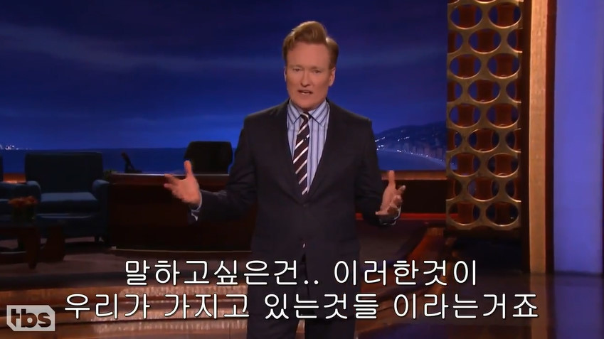 코난 오브라이언이 말하는 민주주의 | 인스티즈