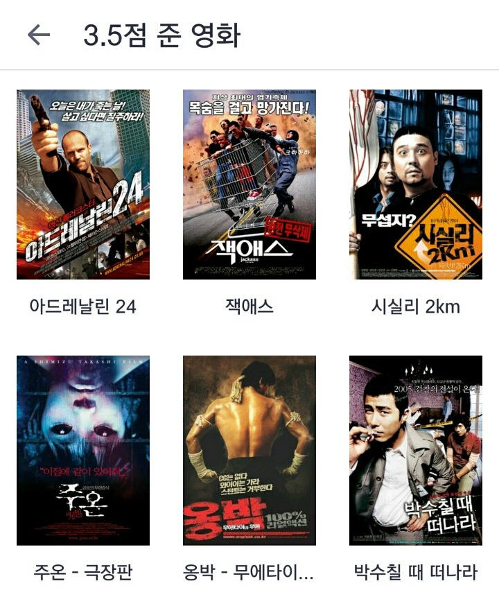 개인적인 영화 평점... | 인스티즈