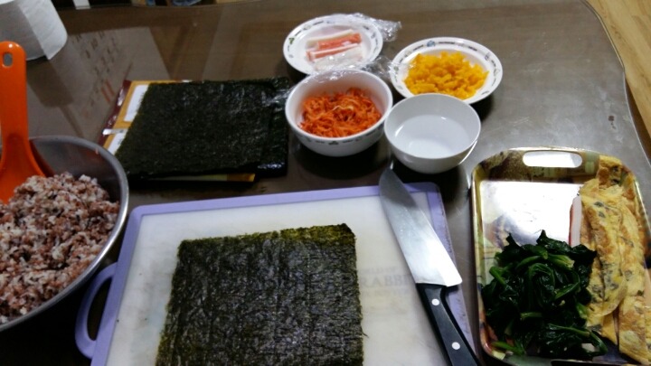 엄마랑김밥 이미지