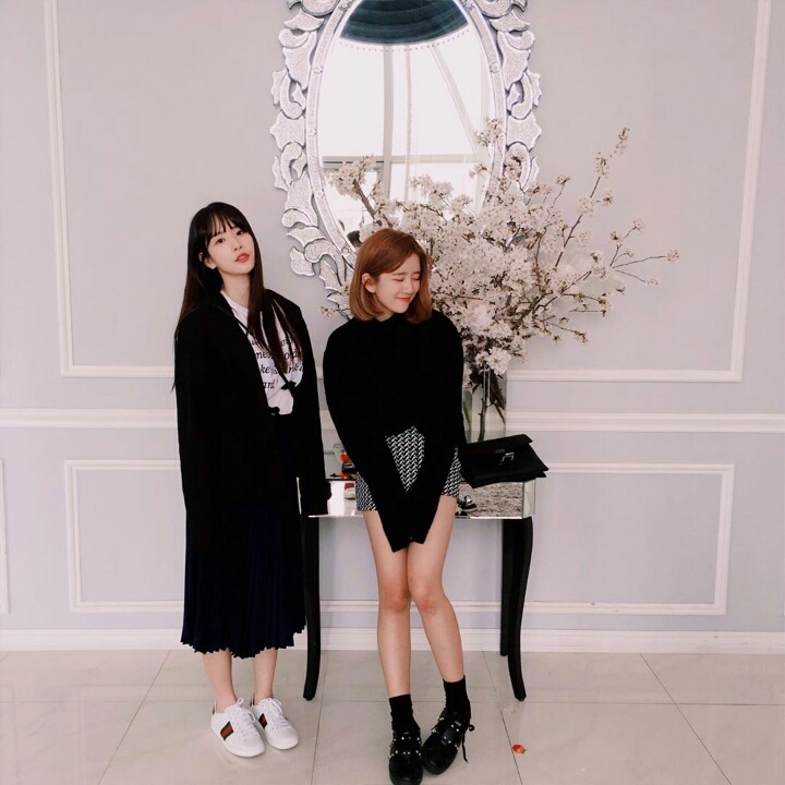 오늘 자 우주소녀 엑시 인스타그램 | 인스티즈