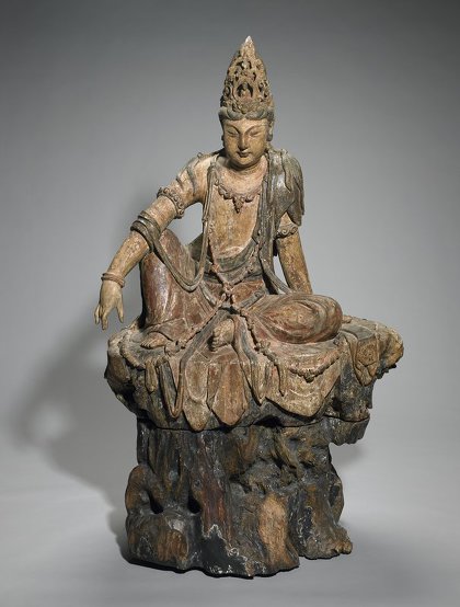 넬슨 앳킨스 미술관 소장 불상 남해의 관음(Guanyin of the Southern Sea) | 인스티즈
