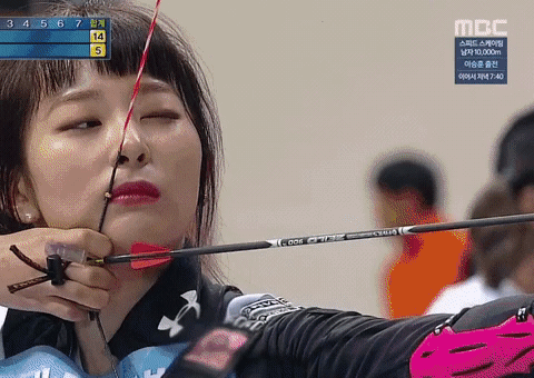 아육대에서 뽀록난 슬기 양궁실력 feat.멤버들 반응 | 인스티즈