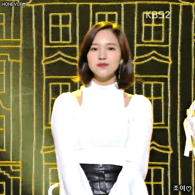171215 뮤직뱅크 미나.gif | 인스티즈
