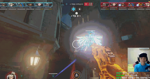 오버워치) PTR서버 리메이크 된 전투 메르시.GIF | 인스티즈