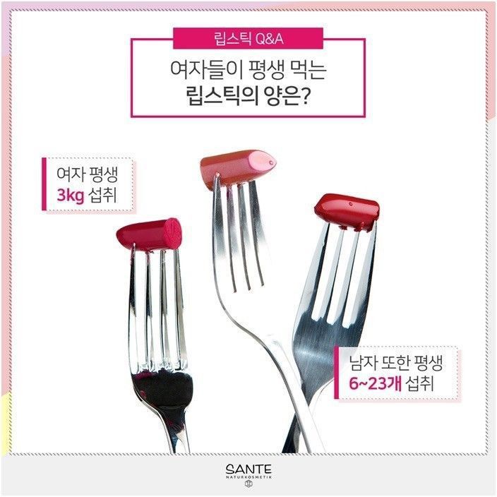 먹는 립스틱의 양 | 인스티즈