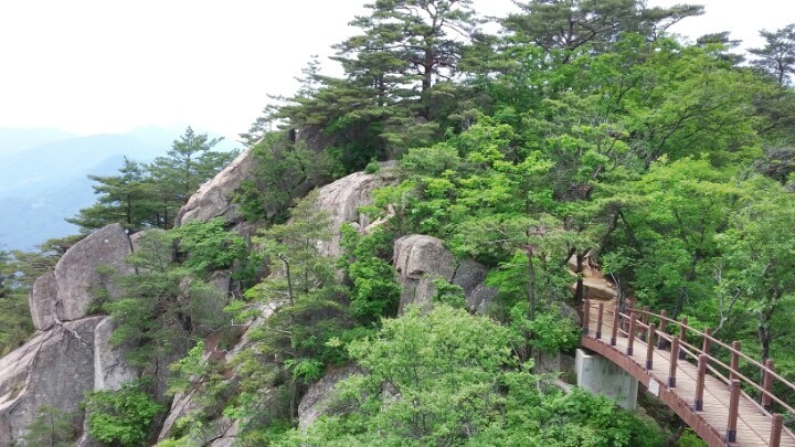 검봉능선 조망 이미지