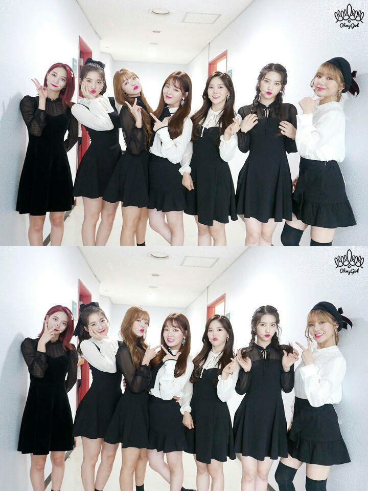오마이걸 불꽃놀이 비하인드 사진 | 인스티즈