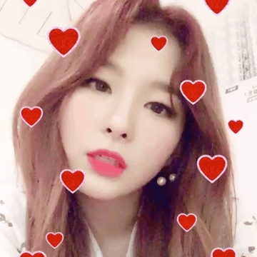 귀여운 하트 슬기.gif | 인스티즈
