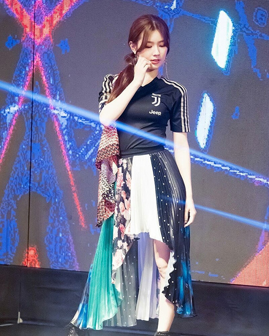 유베 트레이닝 저지 입고나온 (여자)아이들 미연 | 인스티즈