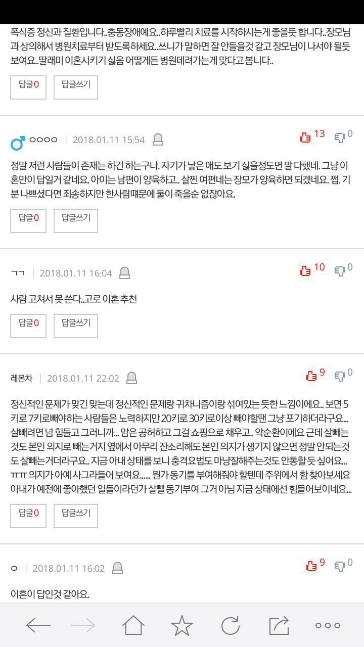 아내의 폭식증때문에 죽고싶습니다 | 인스티즈