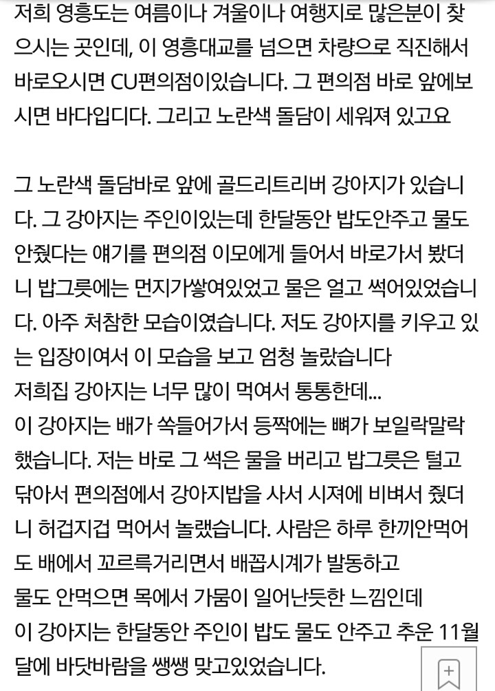 네이트판 추천수 2000넘고 난리난 강아지 학대 고발글 | 인스티즈