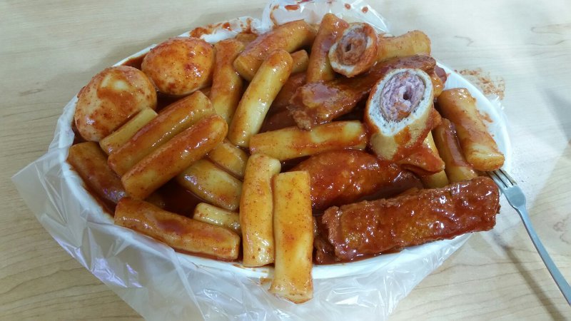 서울 유명 핫도그 떡볶이.jpg | 인스티즈