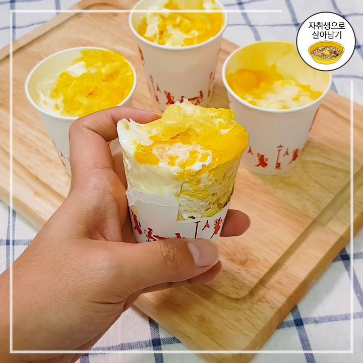 5분 완성! 고소담백한 전자레인지 계란빵 만들기 | 인스티즈