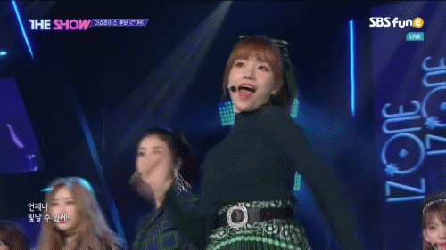 아이즈원 섹시 원탑.gif | 인스티즈