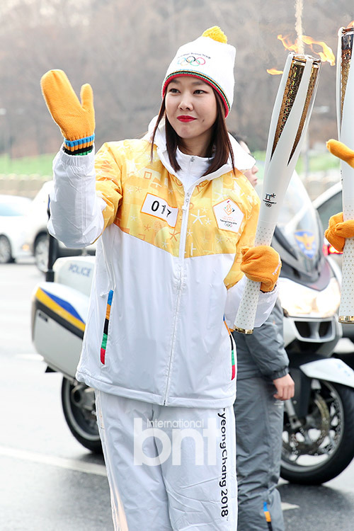 한혜진 성화봉송. jpg | 인스티즈
