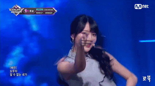 180510 엠카운트다운 여자친구 밤.gif | 인스티즈